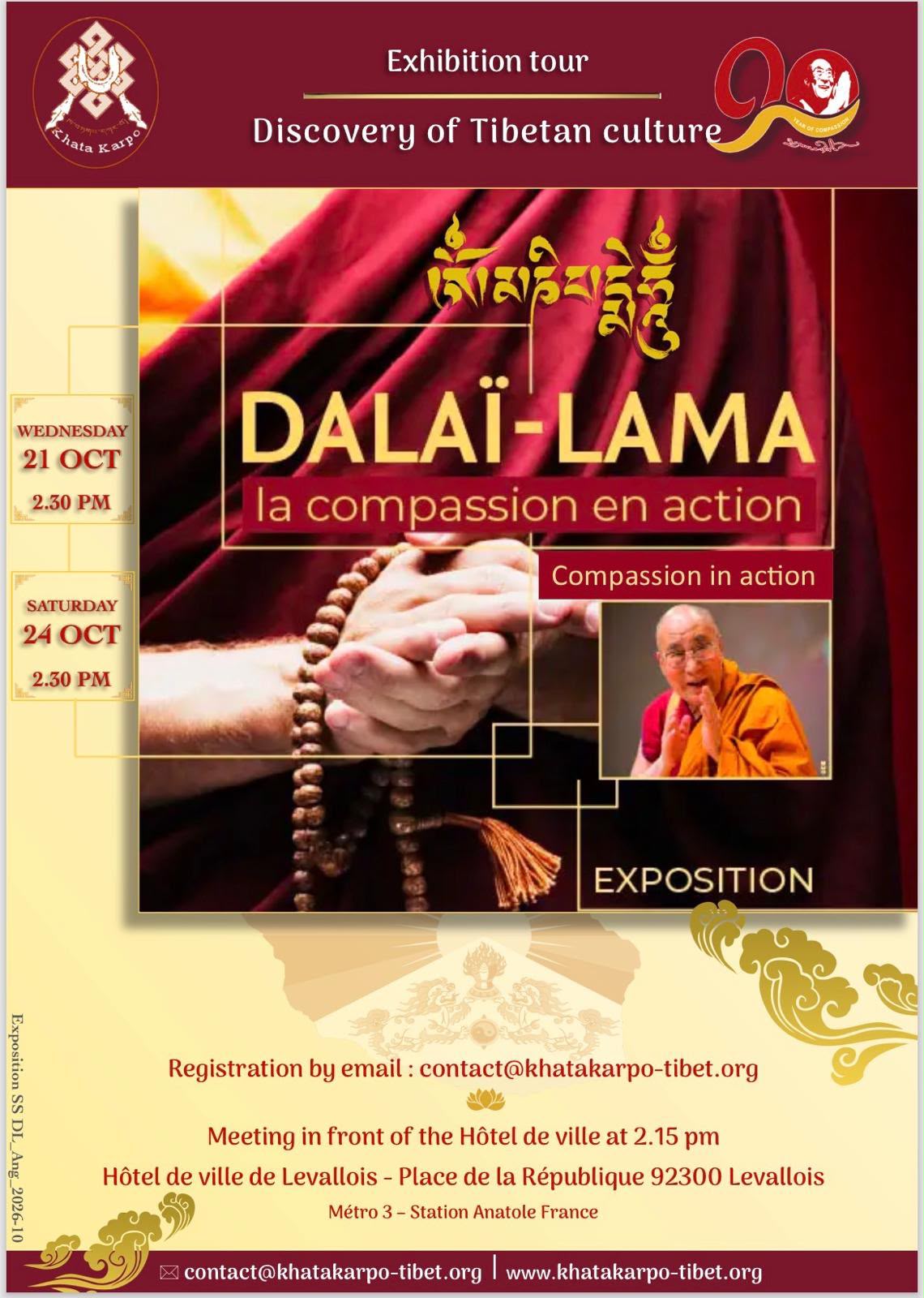 Discovering Tibetan Culture - October 21 or October 24 