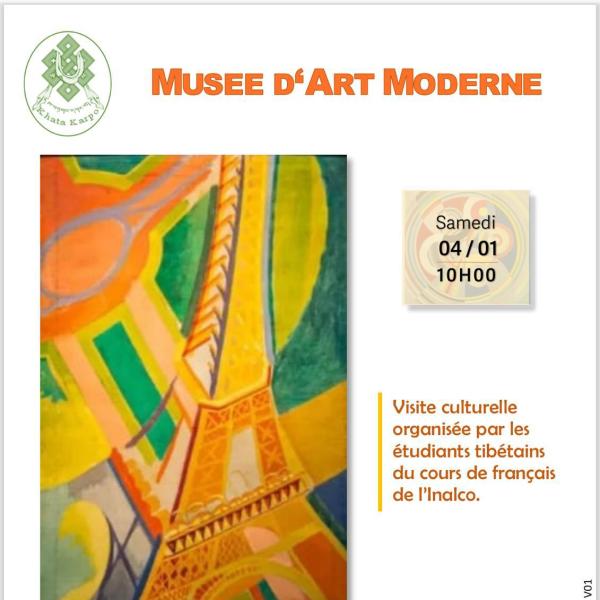 Visite au Musée d'Art Moderne - 4 janvier - 10h