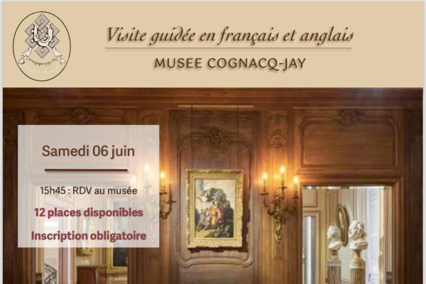 Visite guidée en français et en anglais du musée Cognacq-Jay - 6 juin 2026 - 15h45